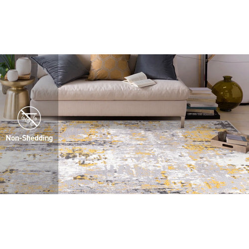 Steelside™ Chiswick Abstract Rug & Reviews | Wayfair